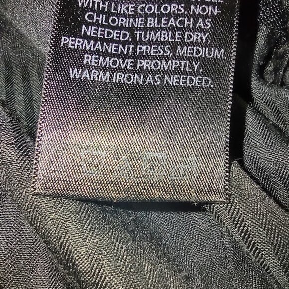 KENNETH COLE REACTION BLACK DRESS SLACKS, TROUSERS FOR THE OFFICE SIZE 36X30 - Picture 7 of 9